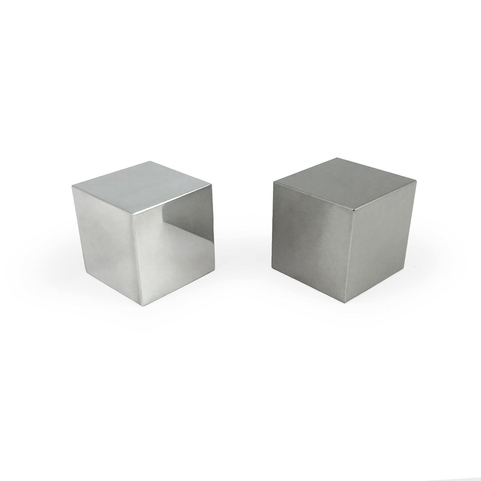 Tungsten and Aluminum 1.5″ Cube Set (OVER 1000 SOLD!)