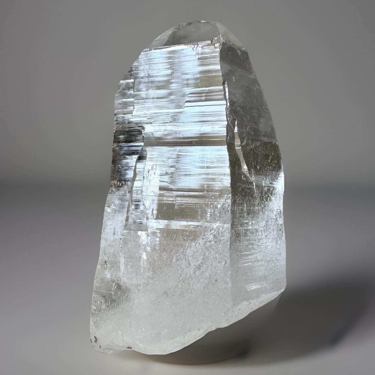 Ganesh Himalayan Quartz Nepal High Clarity Dense Akashic Lemurian Lines Crystal