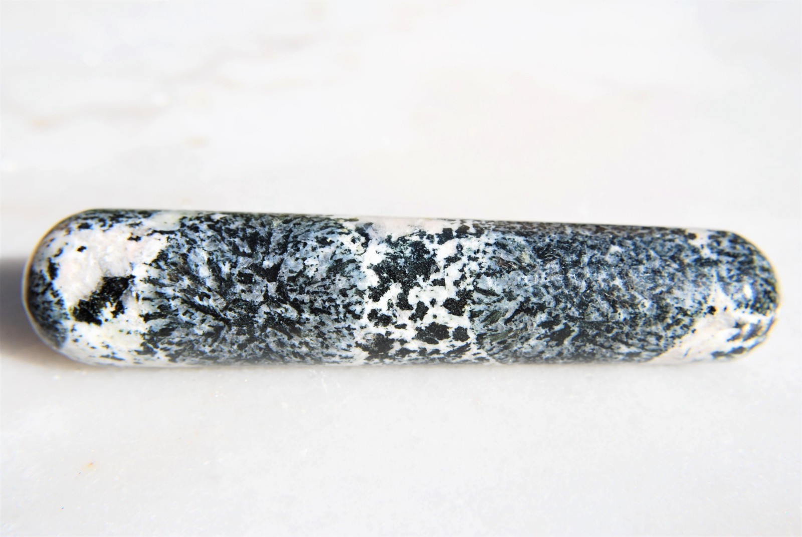 CHARGED Orbicular Granite (Volcanic) 4″ Massage Wand Healing REIKI 102g [RARE]