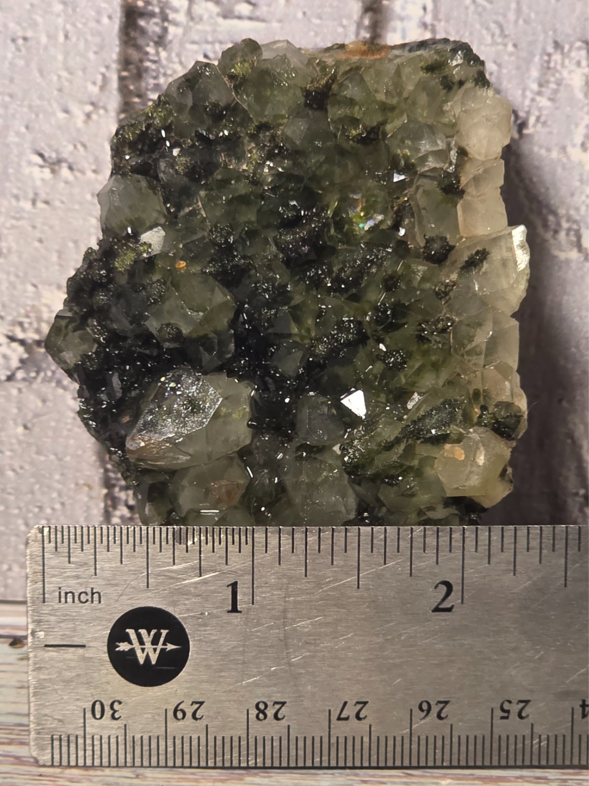 6 Pc Crystal & Mineral Collection Turkish Epidote Quartz Vanadinite Amethyst