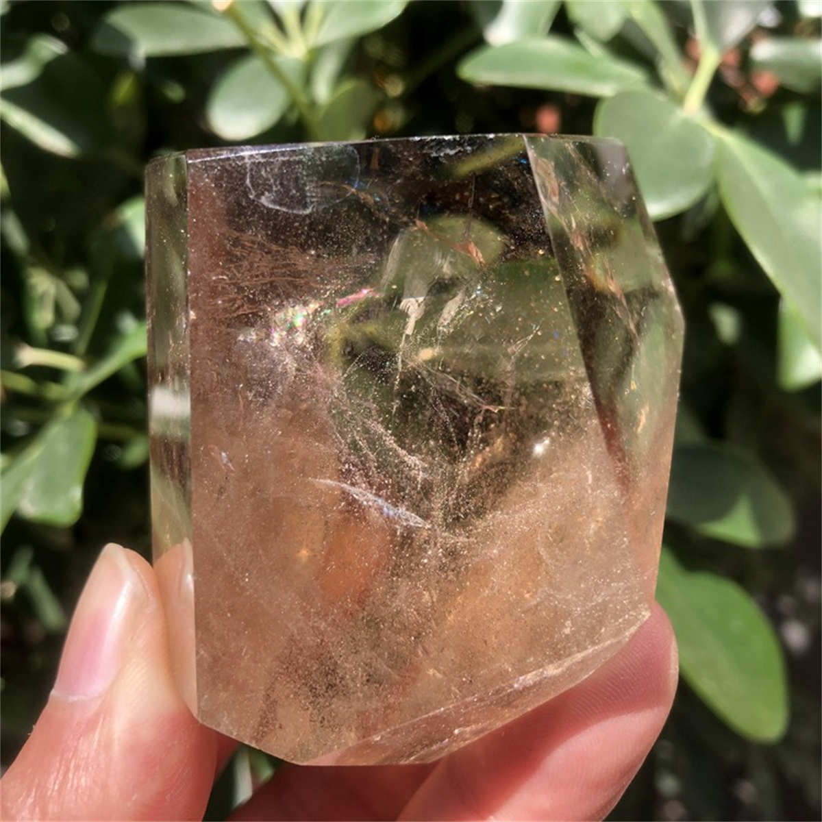 280g Natural Smoky Citrine Mineral Quartz Crystal Mineral Reiki healing