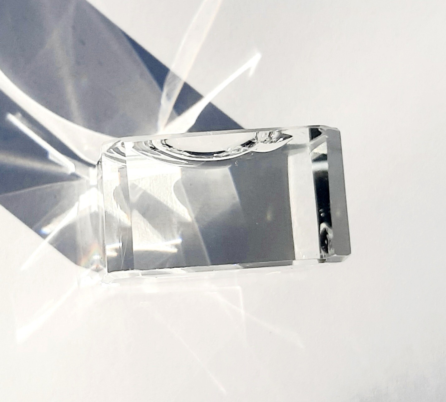 USA Seller – Clear Crystal Display Stand Base For Crystal Ball 70mm-80mm