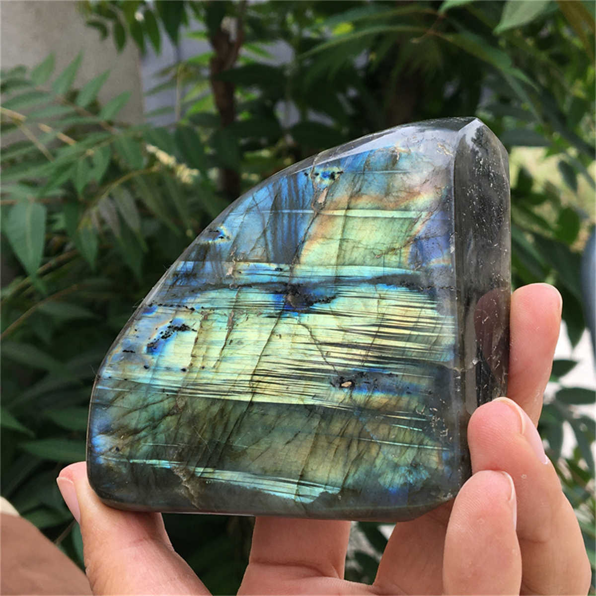 370g Natural Labradorite Mineral Quartz Crystal Mineral Reiki healing