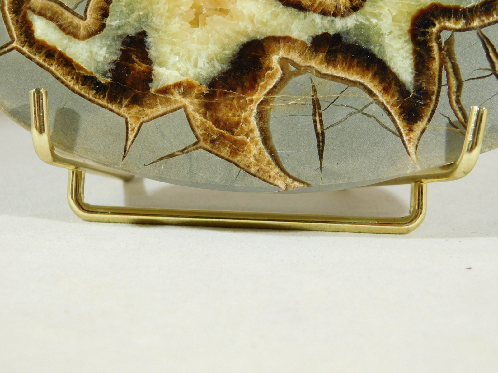 Easel Display Stand Medium Size Metal Gold Color