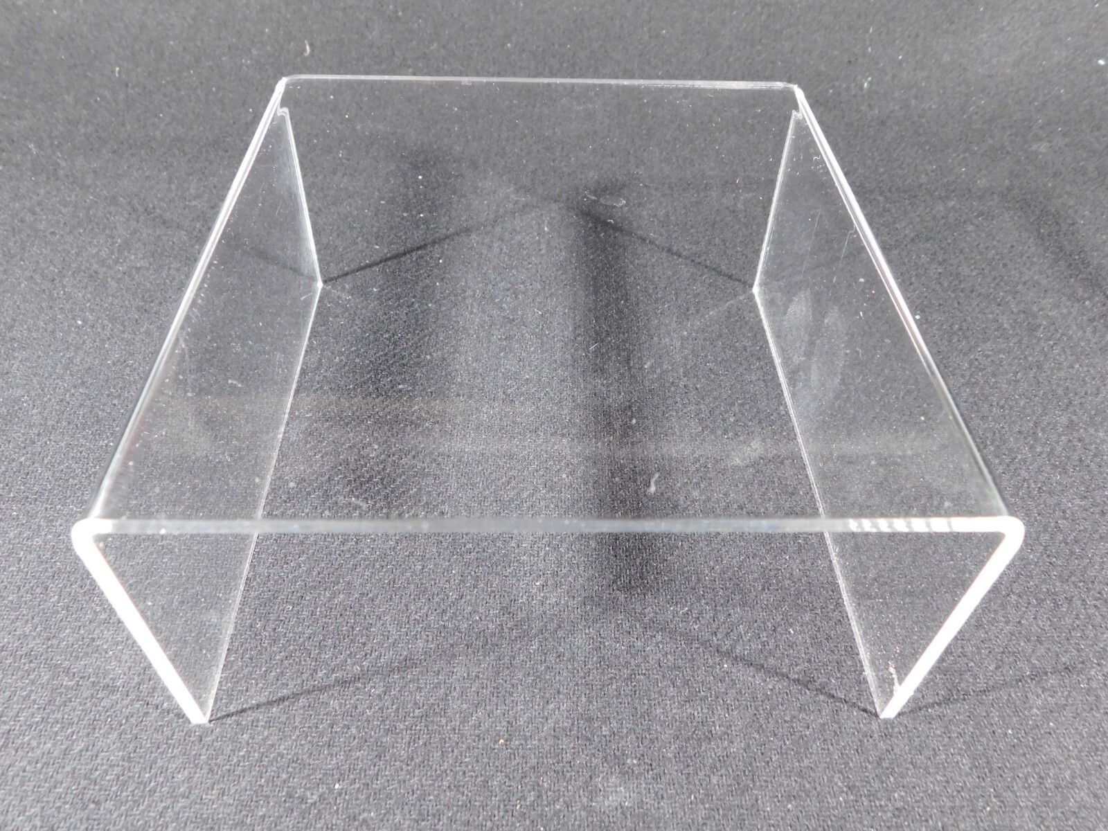 Display Stand Riser Type Short Clear Lucite Large Size