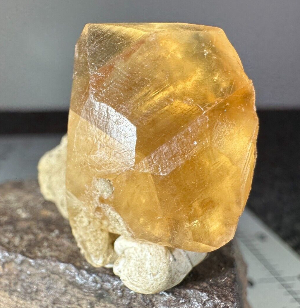 ➤1-1/4″ TWIN CALCITE CRYSTAL on Matrix -DeBolt Quarry Richmond Indiana VIDEO➤638