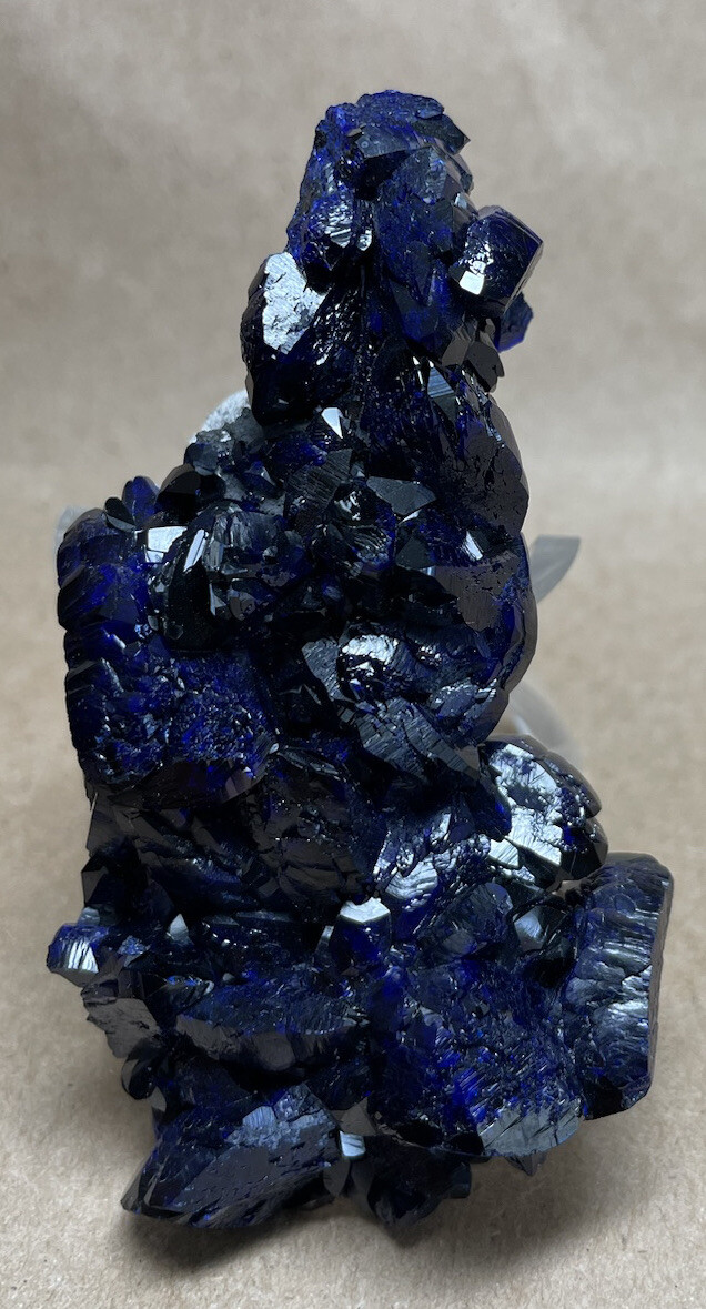 ~ 3 3/8” high x 1 3/4” x 7/8”, AZURITE, Milpillas Mine, Mexico
