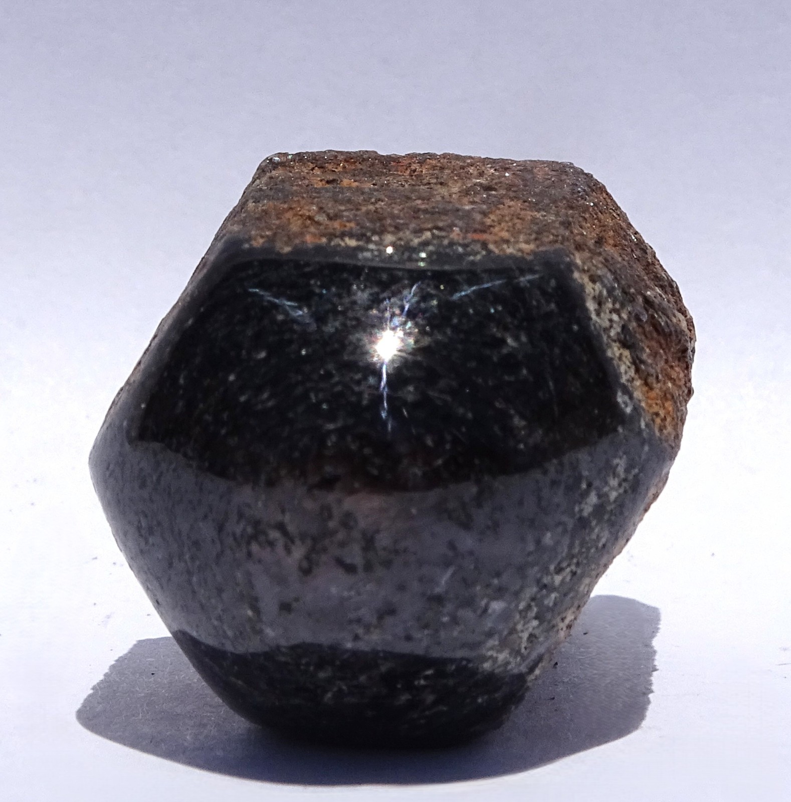 Dome Polished CORUNDUM Xl–Ruby No. 1 claim, Kingman, Arizona–Rare Specimen!!