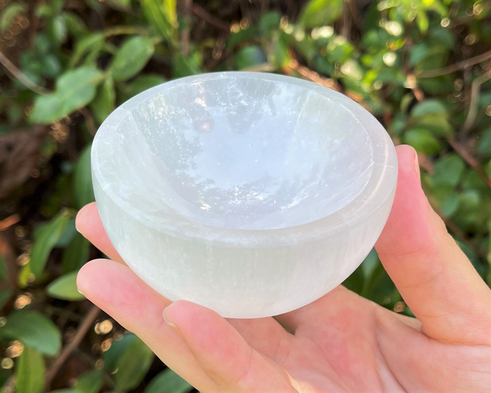 Wholesale Bulk Lot: 7 Selenite Charging Bowls Medium (Cleanse & Charge Crystals)