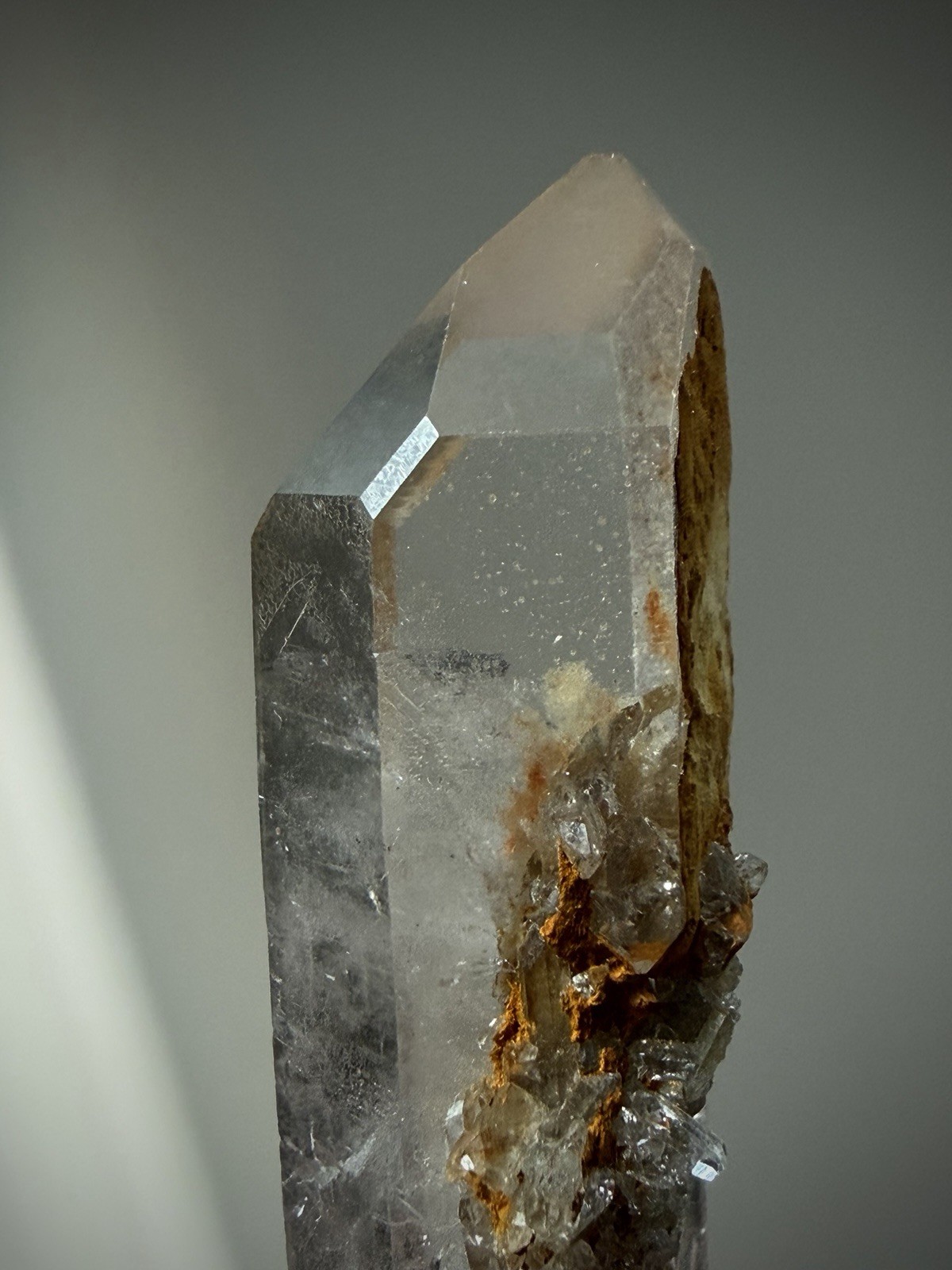 Double Terminated Quartz Inclusion Quartz Window Quartz Iron Quartz Brazil