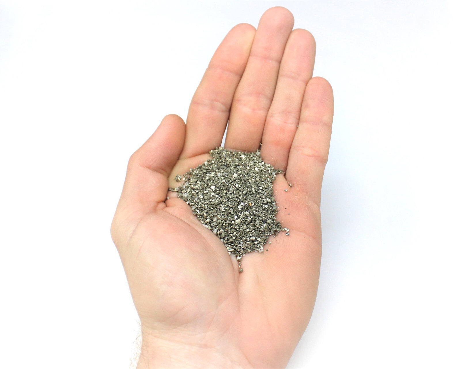 Pyrite Sand TINY Rough Gemstone Mini Chips 1 – 4 mm (Wholesale Pyrite Chips)