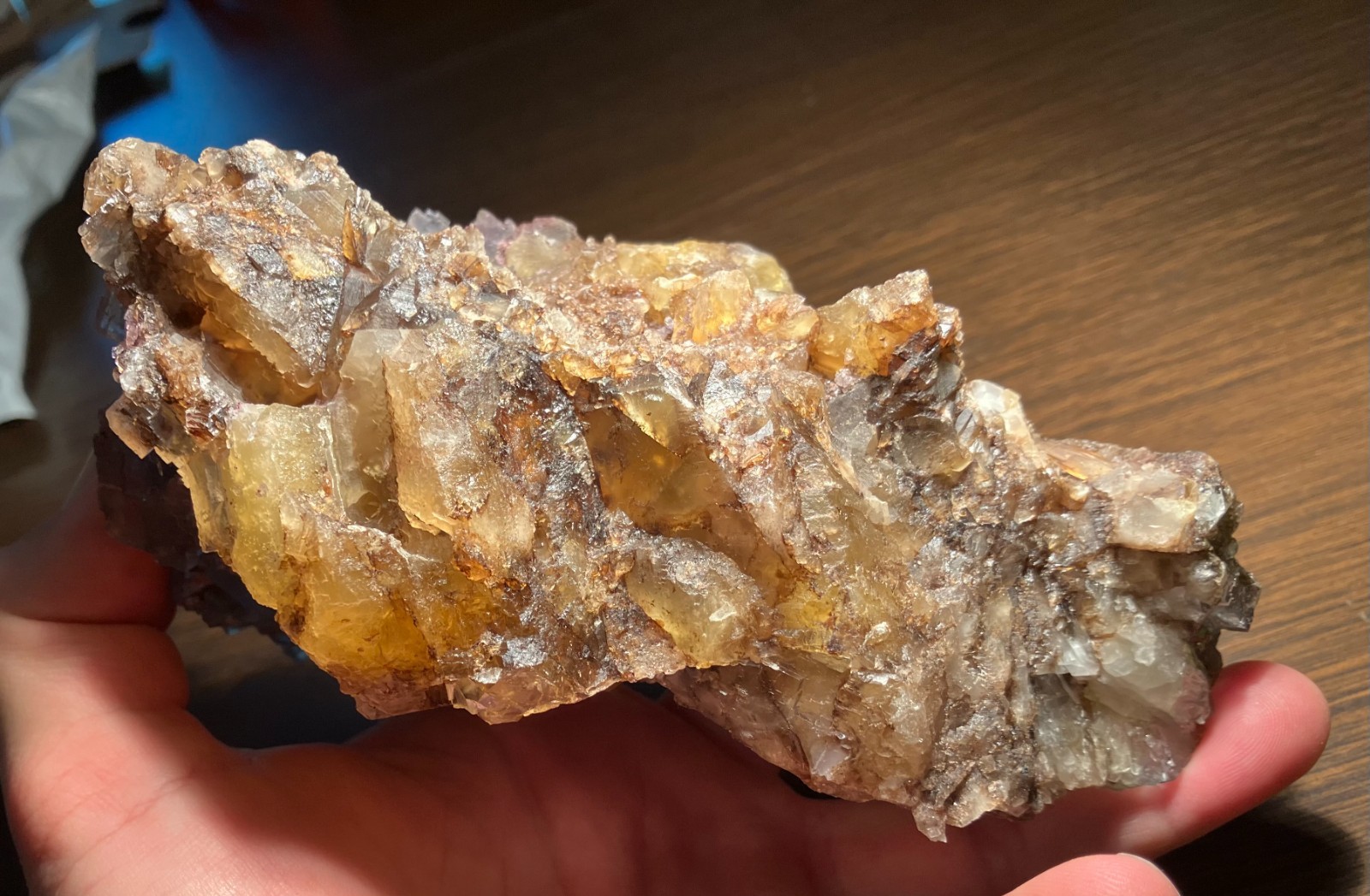 Blue Ice Large Illinois Fluorite Minerva No.1 Mine