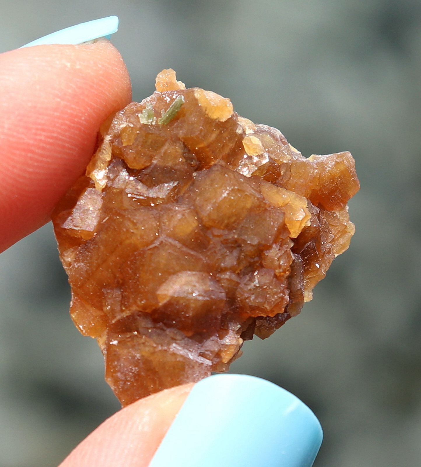 Andradite Garnet Gemmy Golden Brown From Dal’negorsk Russia 2.7 Cm’s