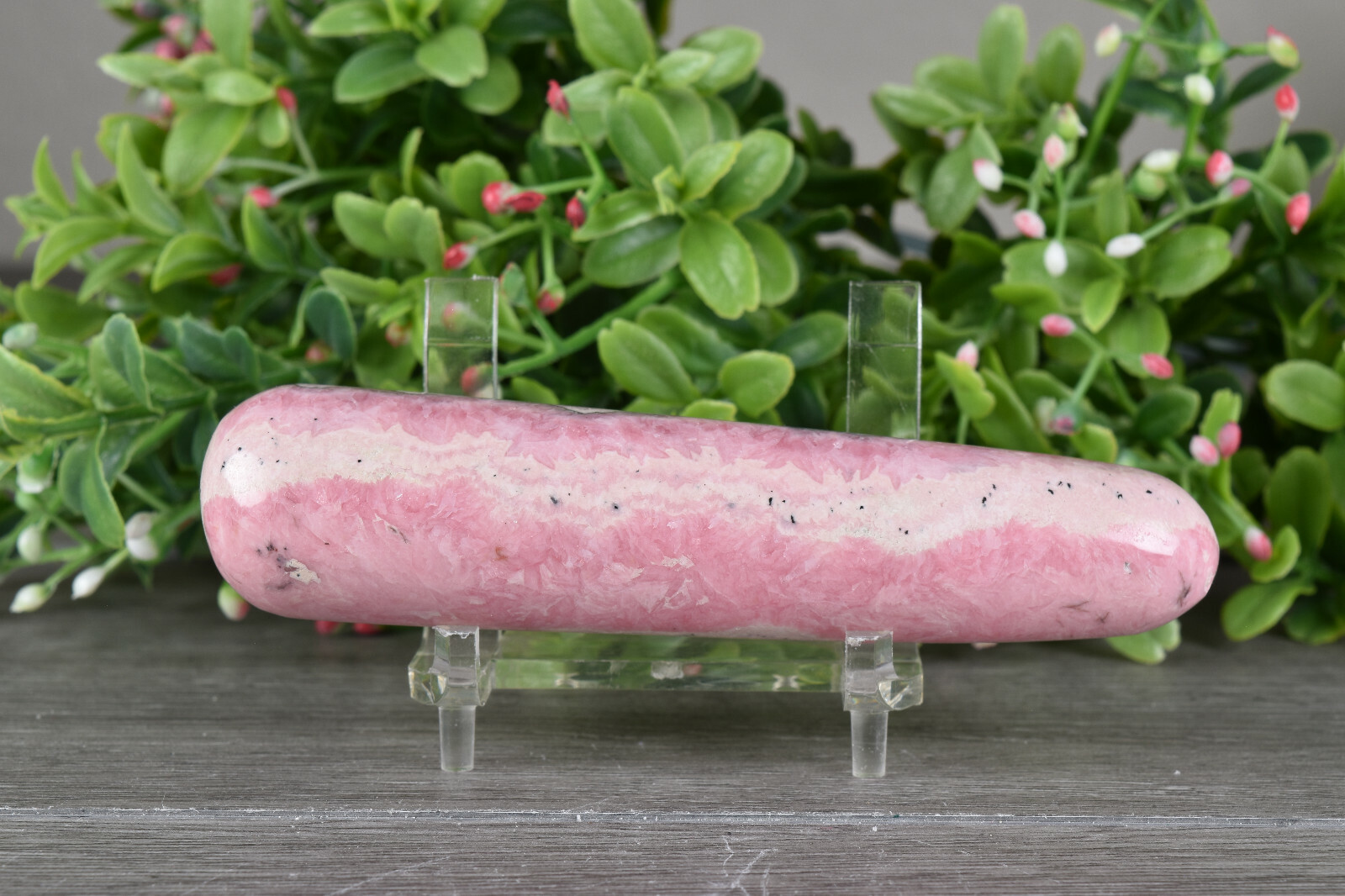 Pink Rhodochrosite Massage Wand from Argentina 10.8 cm # 18872