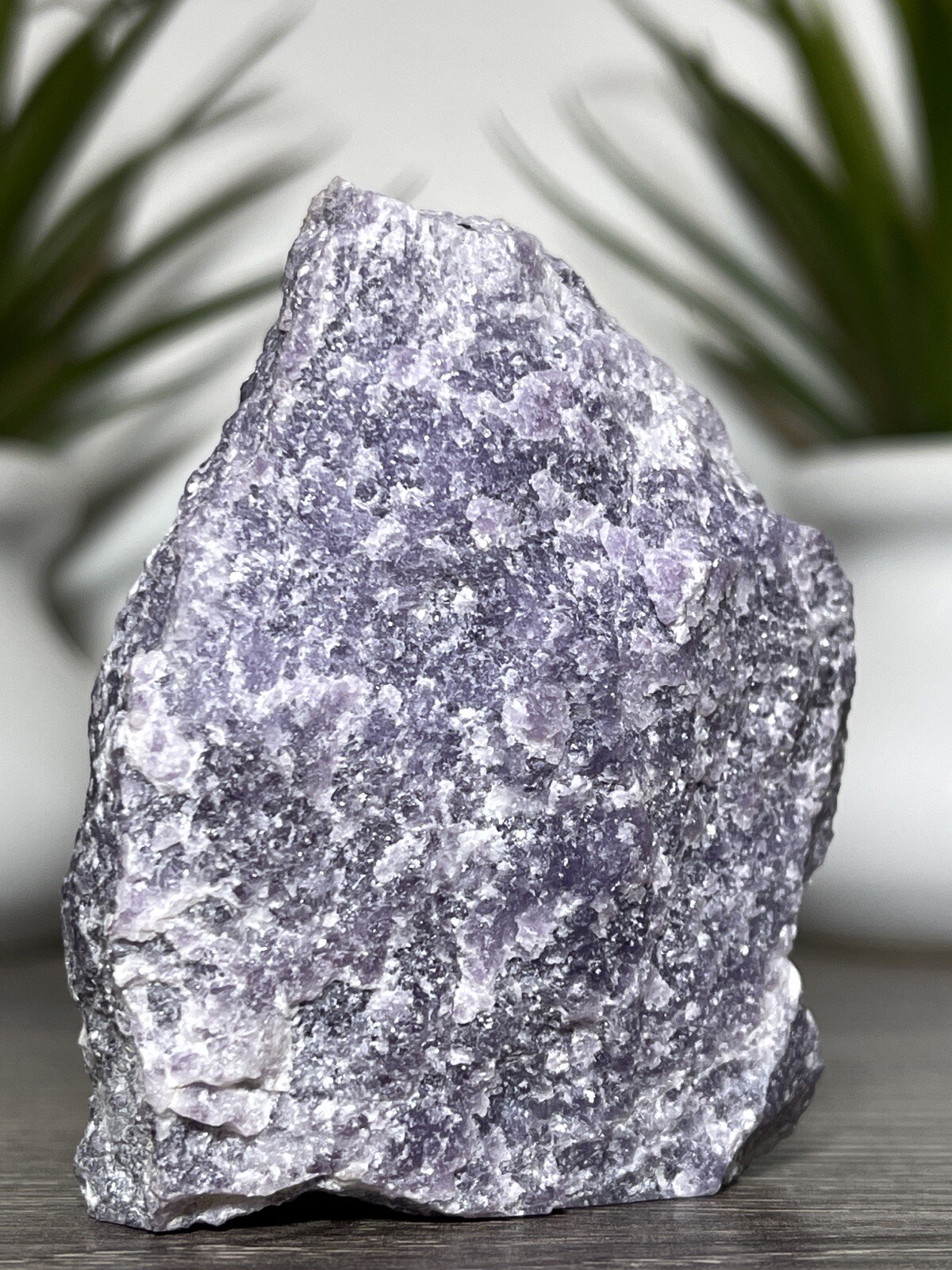 PURPLE LEPIDOLITE ROUGH – Mineral Specimen Mica Lavender Lilac Chakra Decor