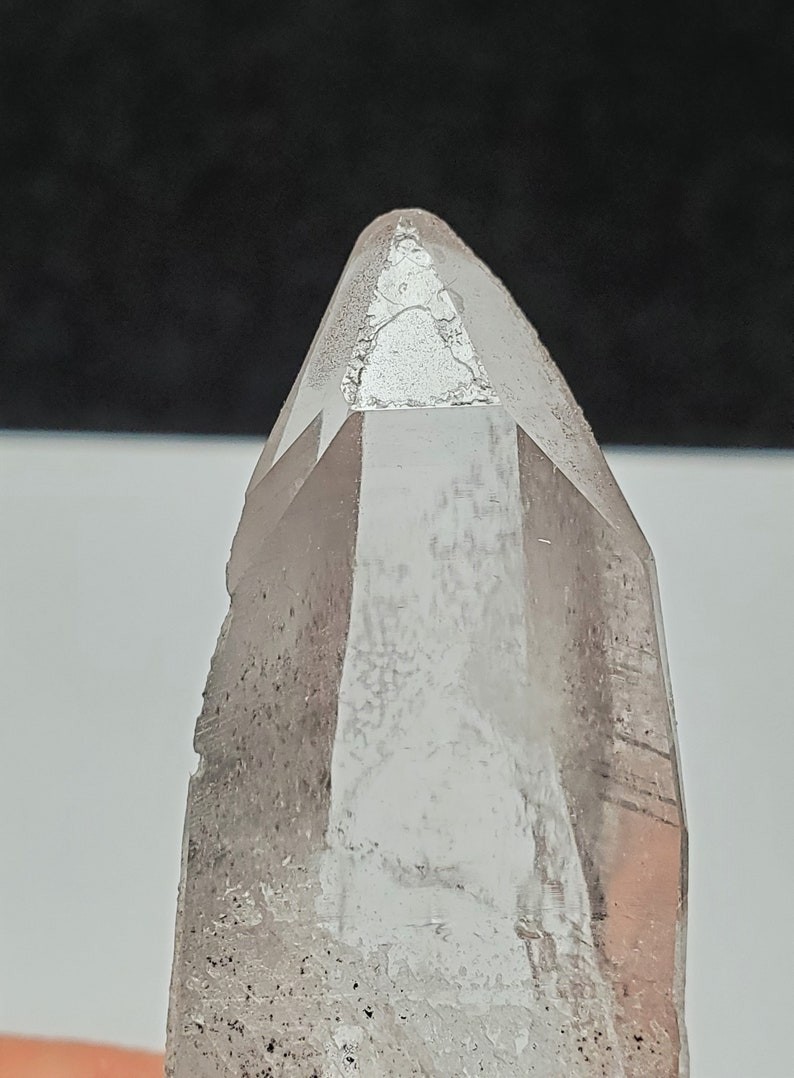 Lemurian Quartz Crystal: 4.5 Inches Long – Serra Do Cabral, Brazil – H72