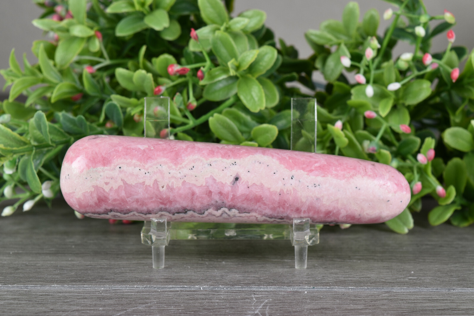 Pink Rhodochrosite Massage Wand from Argentina 10.8 cm # 18872