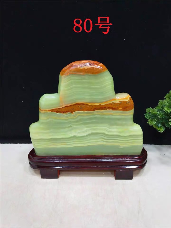 14.3LB TOP Natural Afghan jade quartz carved crystal Mineral specimen+stand