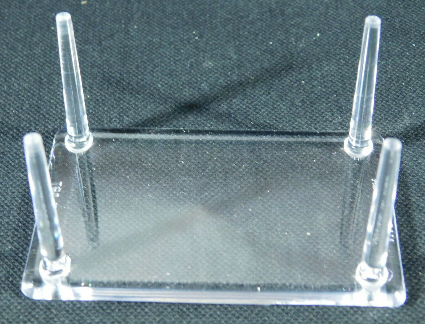 Display Stand Four Post Clear Lucite Small Size