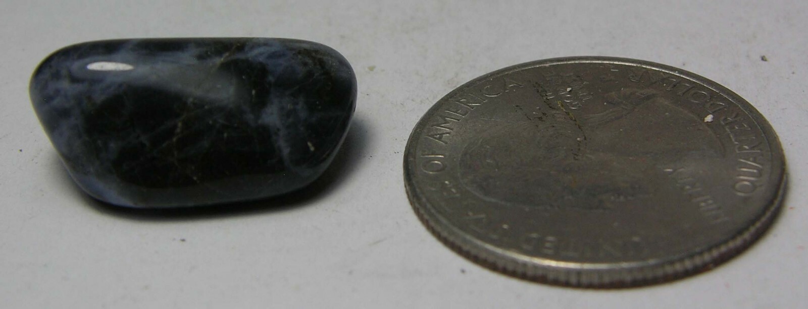 #4 Africa 16.50ct 100% Natural Tumbled Rough Sodalite Specimen 3.30g 21.00mm