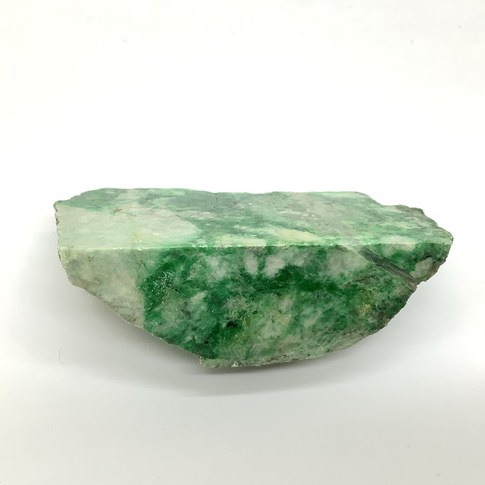 Siberian Jadeite Lapidary Stone Green Jadeite Jade Polar Urals Russia 143g