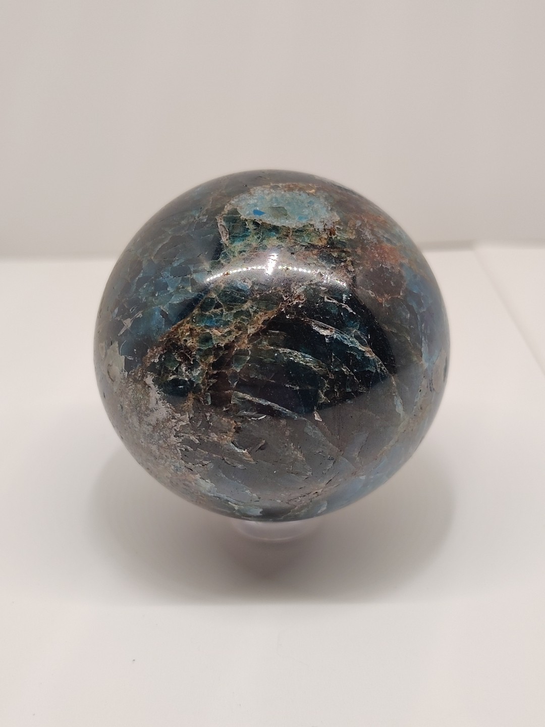 Beautiful Blue Appetite Sphere. 2.25in.