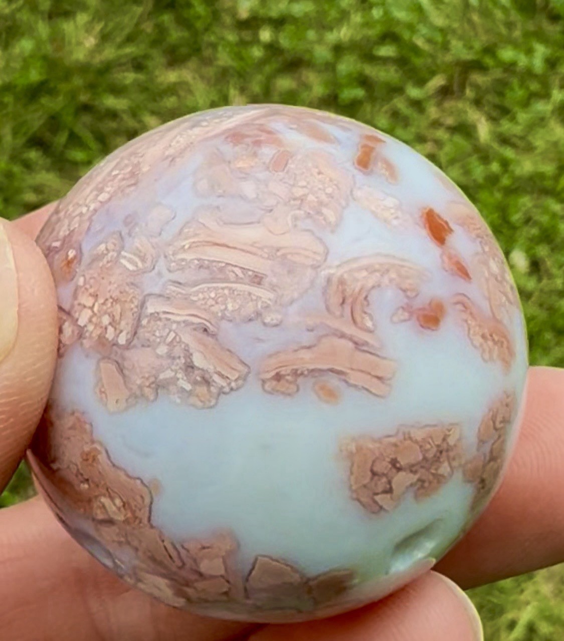 Cotton Candy Agate Sphere 40mm/87g