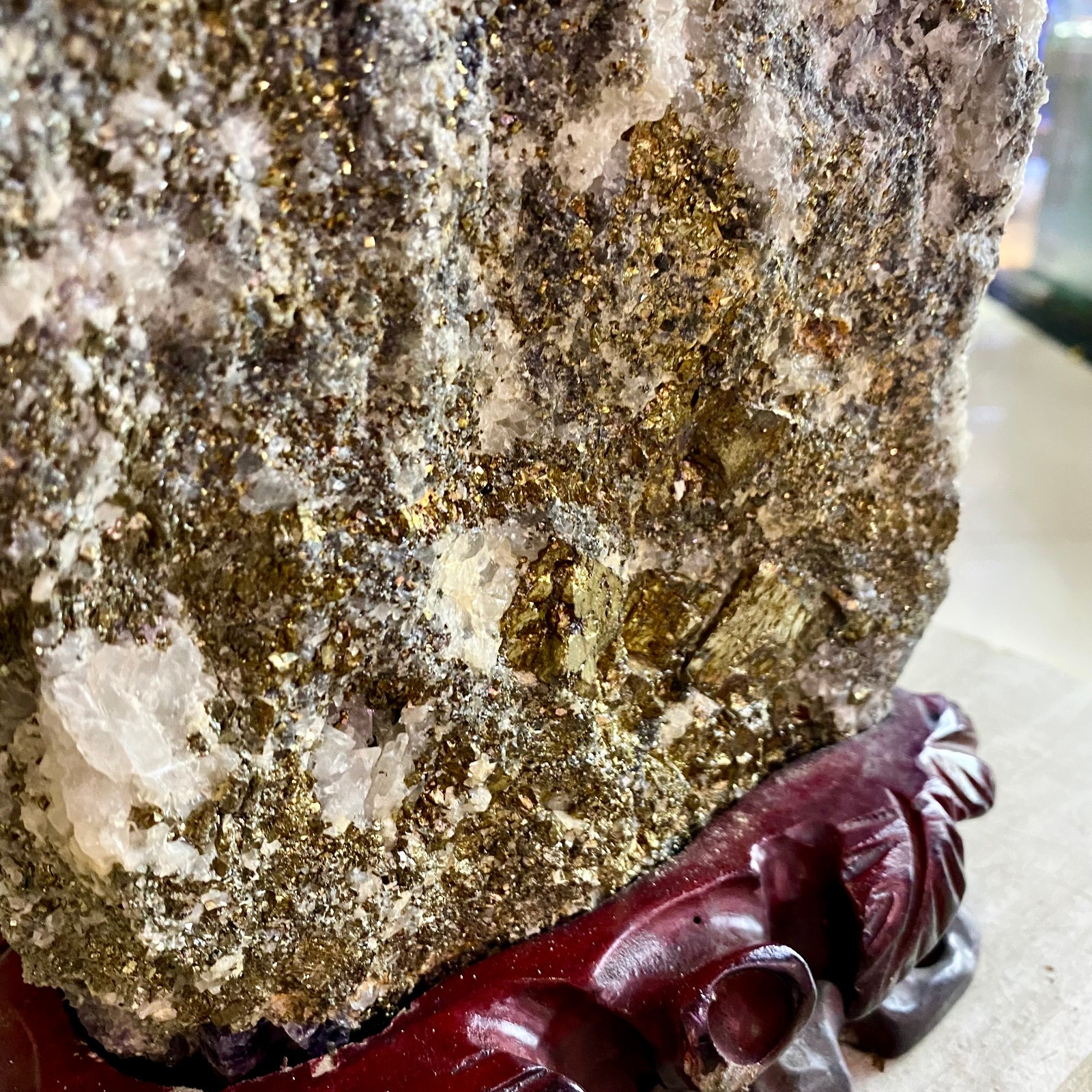 19.64LB Top natural chalcopyrite crystal mineral specimens