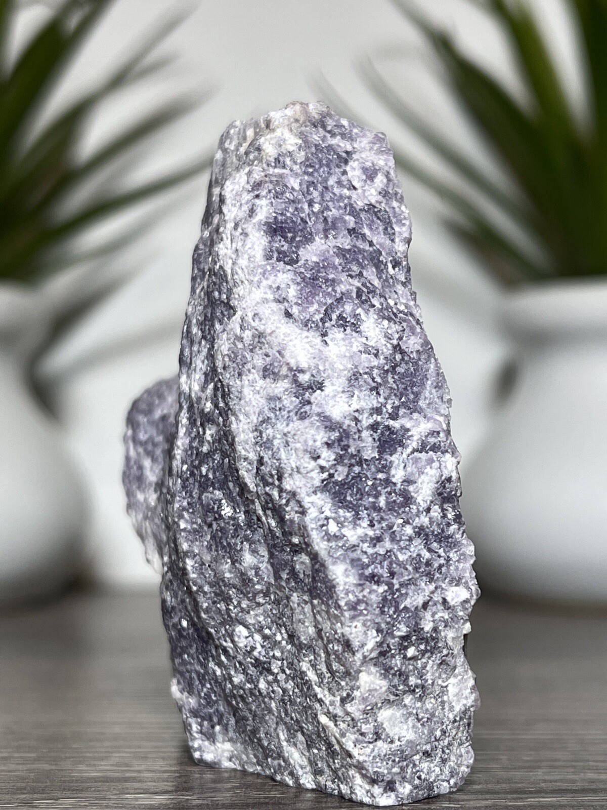 PURPLE LEPIDOLITE ROUGH – Mineral Specimen Mica Lavender Lilac Chakra Decor