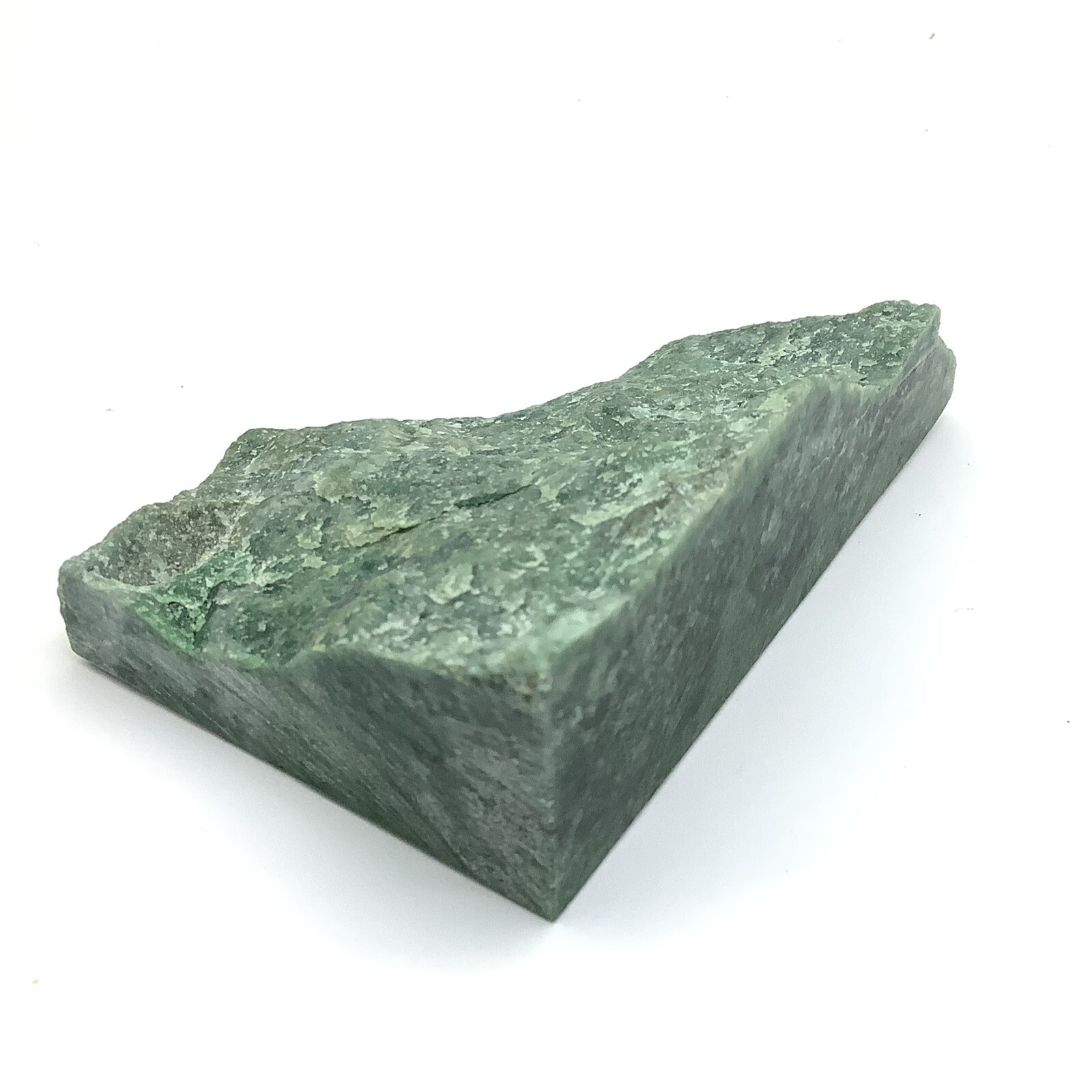 Siberian Jade Stone Chromium Green Jadeite Jade Lapidary Stone Siberia 143g