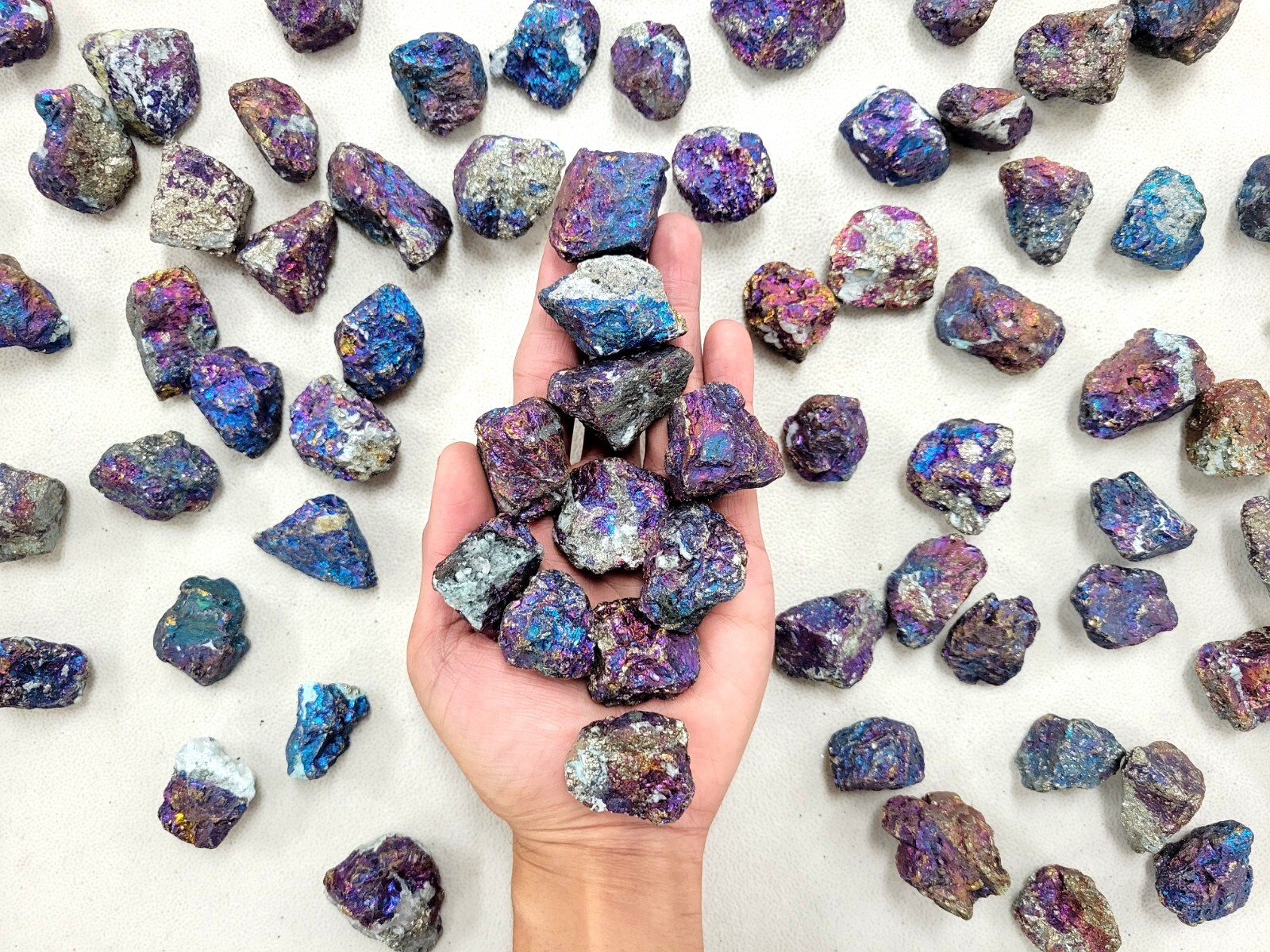 Chalcopyrite Crystal Medium Chunks 1″ to 2″ Bulk Rough Raw Stones Natural Gems