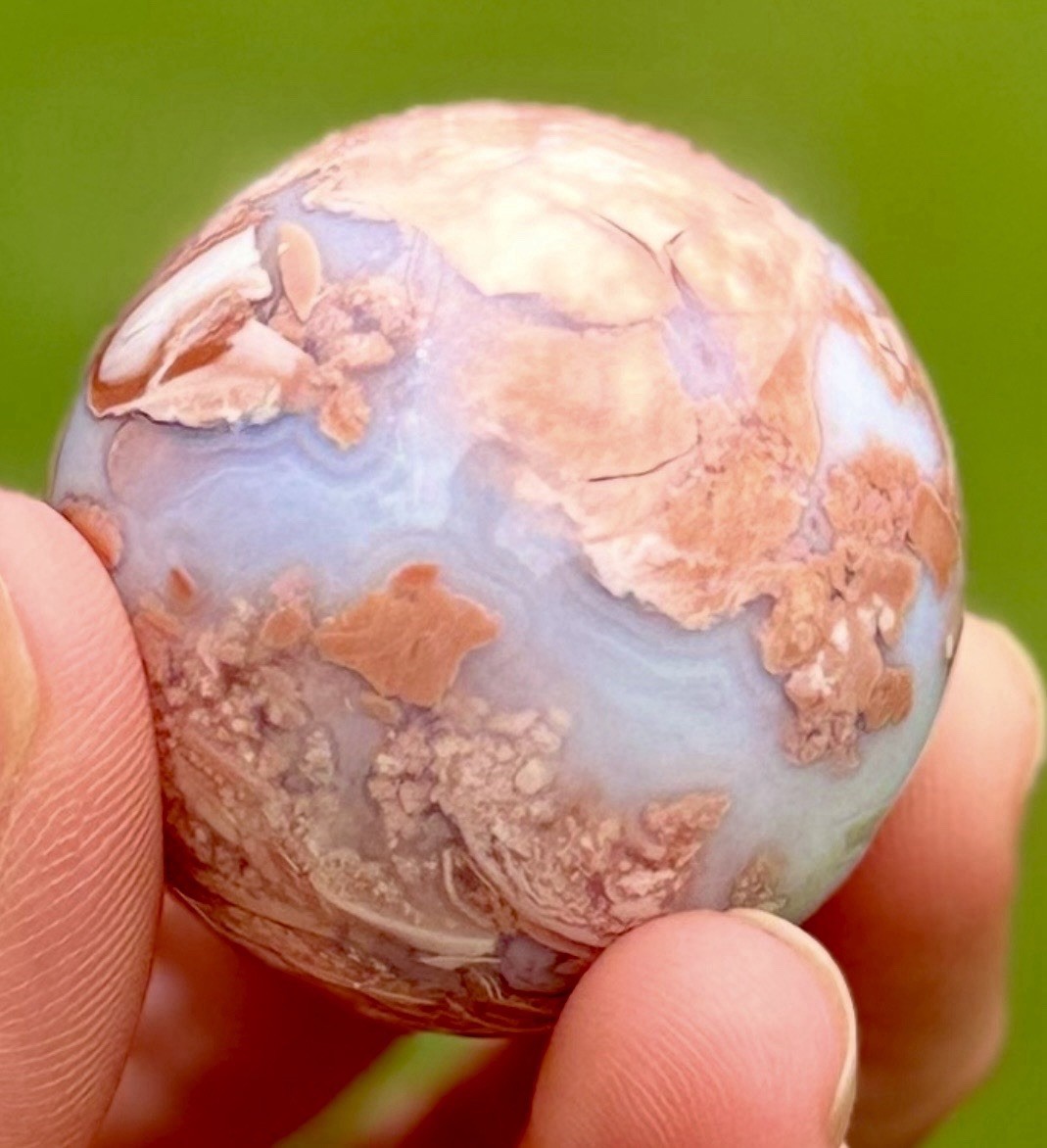 Cotton Candy Agate Sphere 40mm/87g