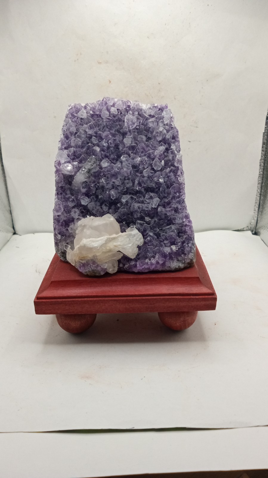 Amethyst with Stunning Rare Fluorite Uruguay ~