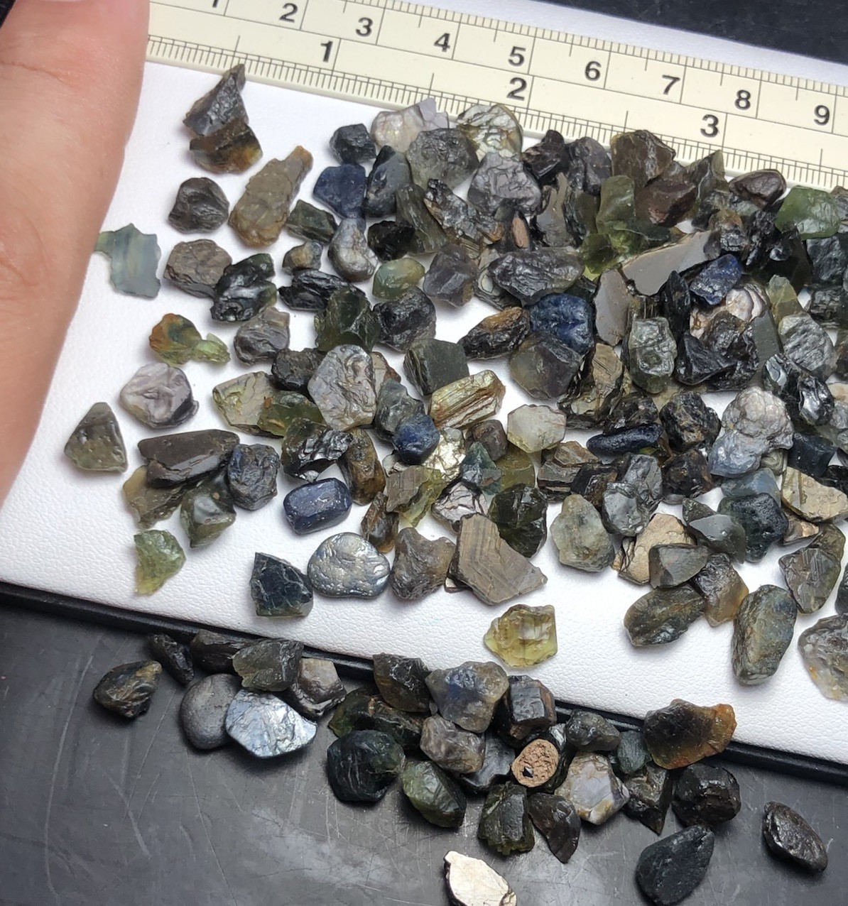110 Gram / Rare natural gold sheen “ Zawadi “ sapphire, Collection deals,