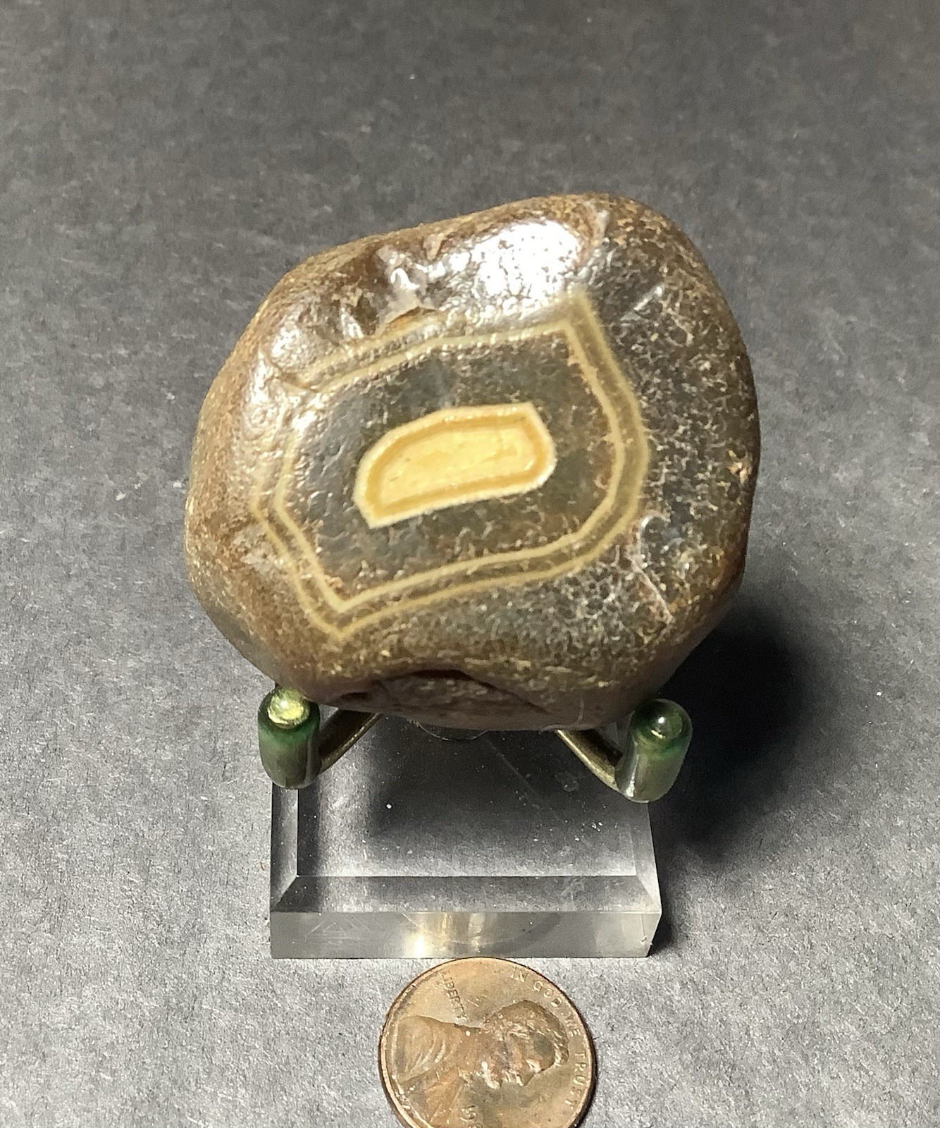 Black River Agate Specimen, All Natural, 35x35x15mm, 2.0oz #606