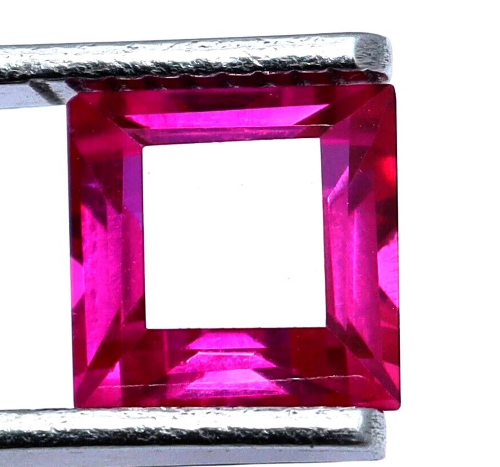 Authentic 16.00 Ct Natural Pink Ruby Princess Loose Gemstone IGL Certified 5DOX