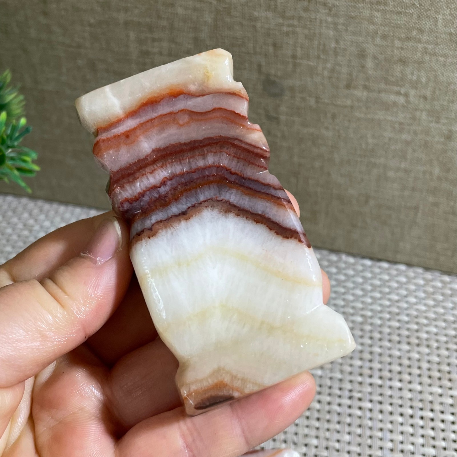 124g Pork Stone Ore Stones Crystal Specimens Healing Home Decoration