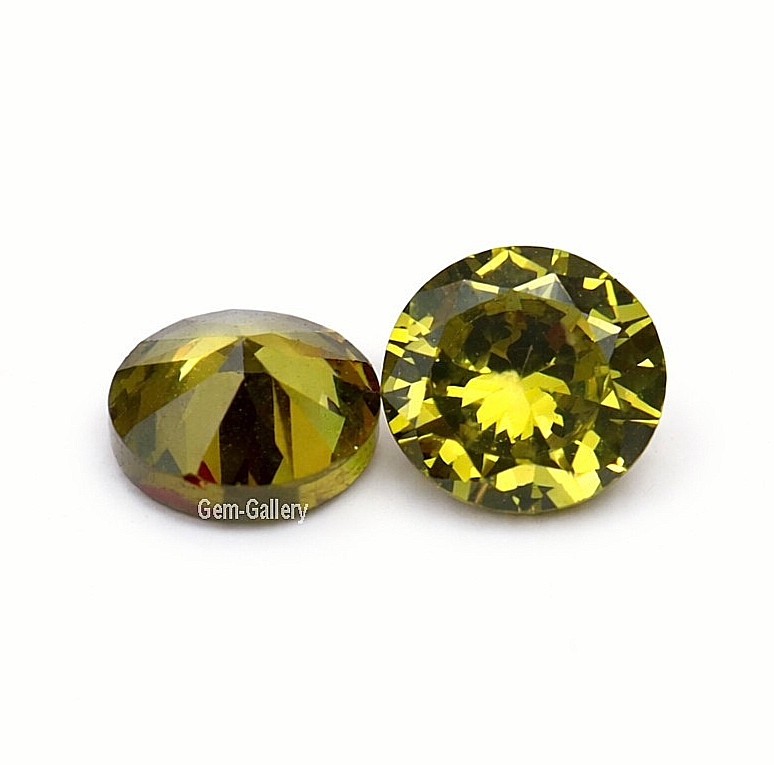 5.45 Ct 2 Pcs Natural D-Green Sapphire Pair Round Cut certified Loose Gemstone