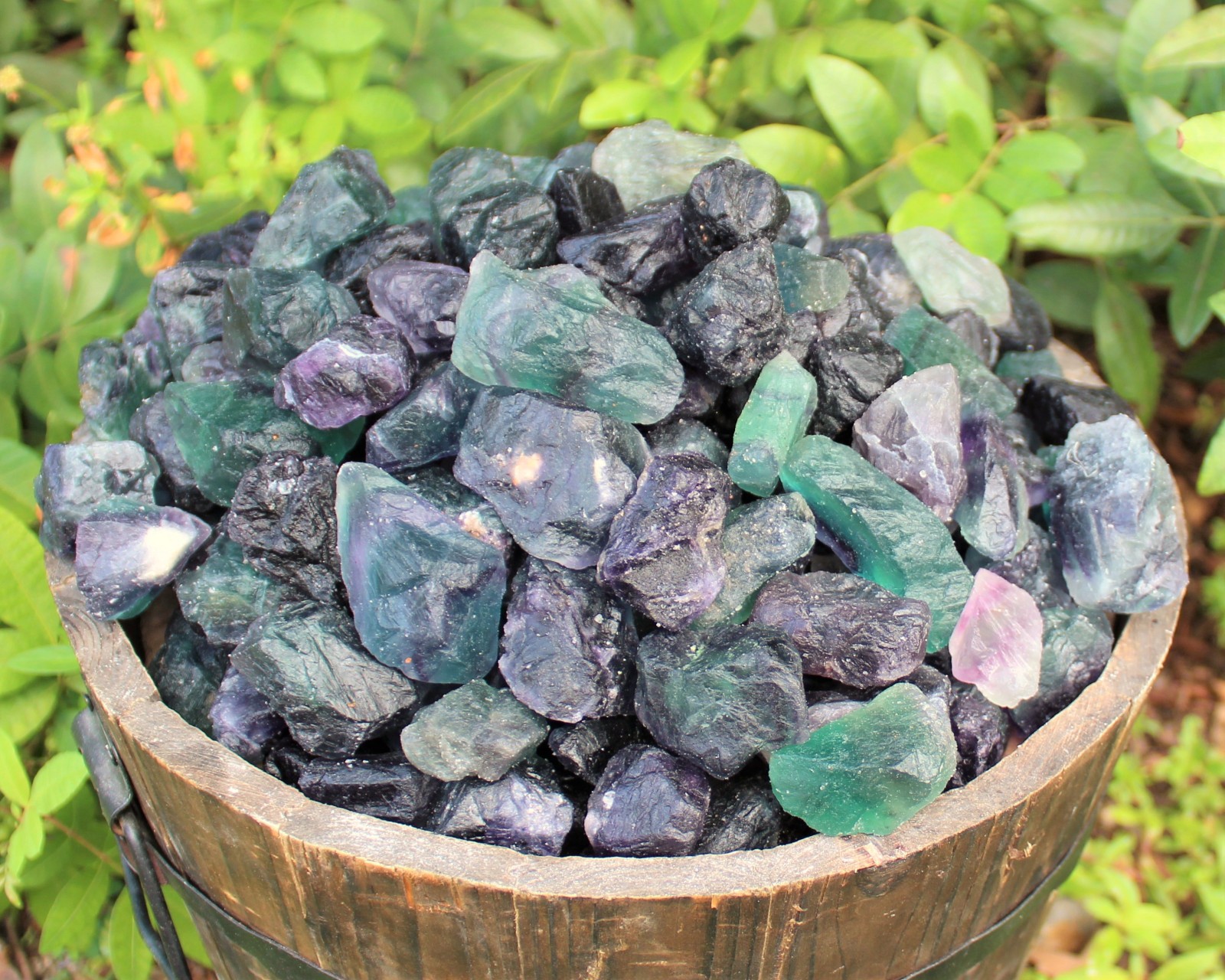 11 lb Wholesale Rough Stone Buckets – Chose Your Gemstone (Raw Crystal Bulk Lot)