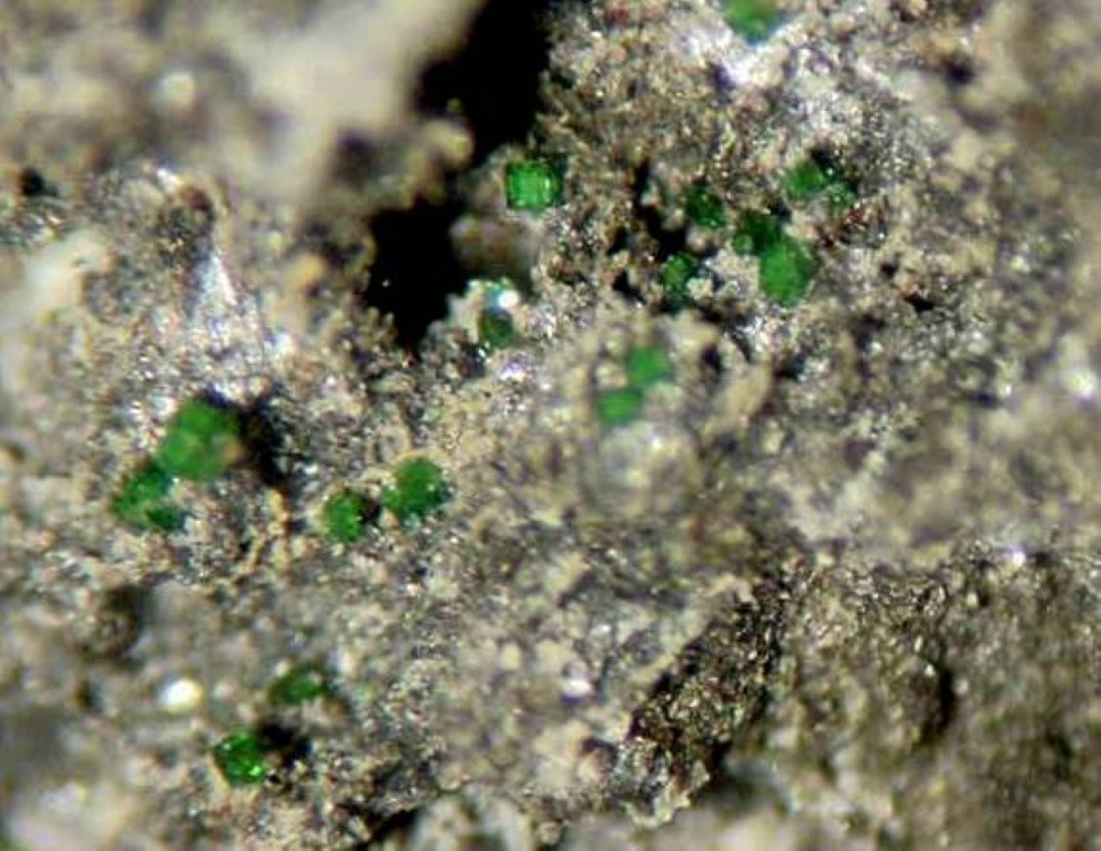 STEPITE, VYSOKYITE – Type Locality – Svornost Mine, Jachymov, CZECH REPUBLIC