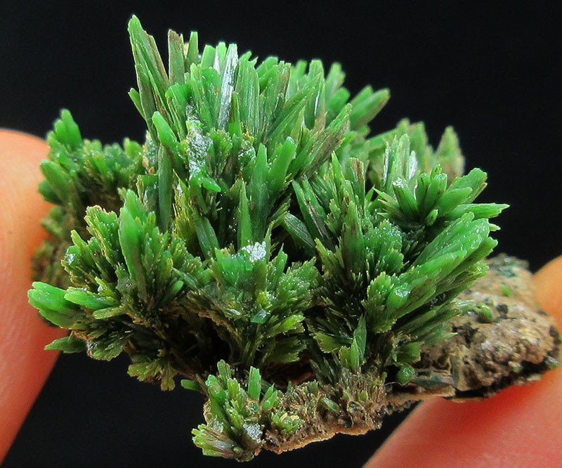 6.9g green pyromorphite crystals minerals specimens from China!~~