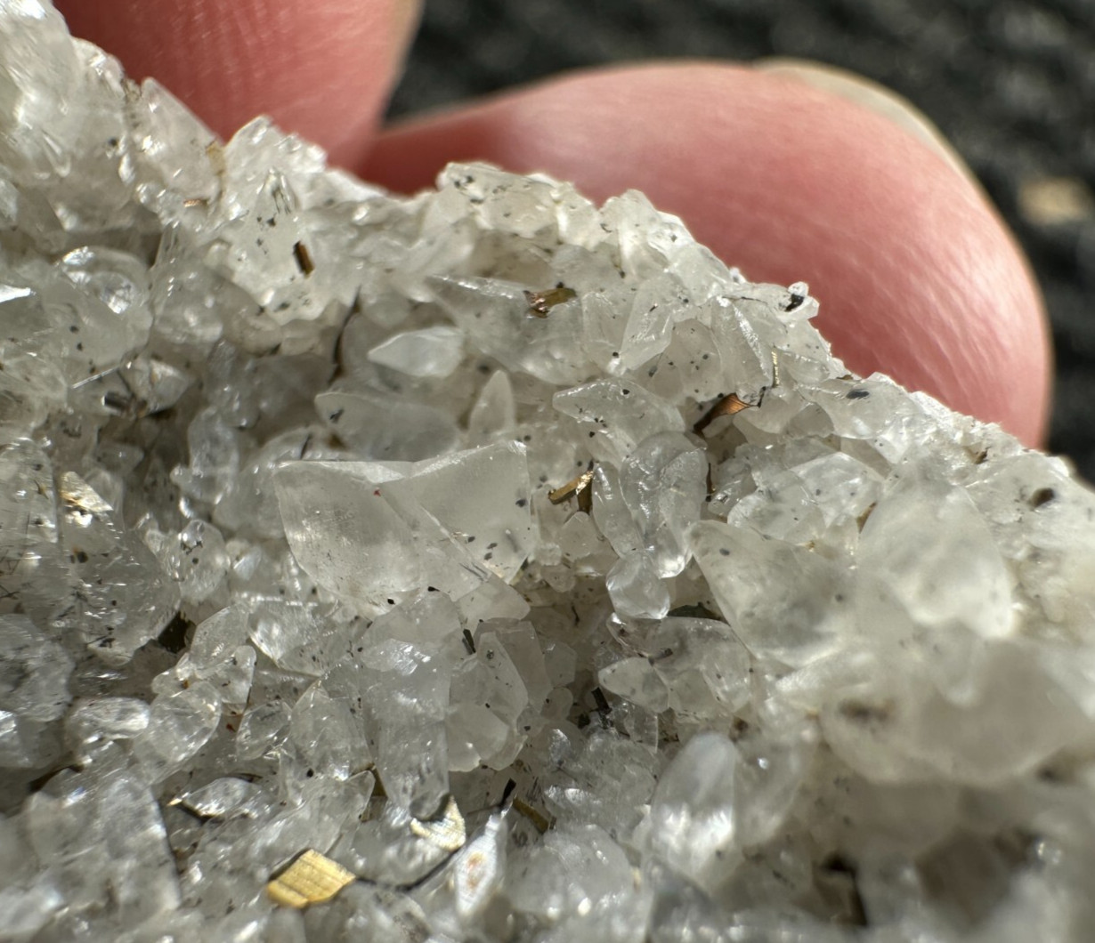➤ FISH TAIL TWIN CALCITE CRYSTAL on 1-1/4″ CLUSTER – Pint’s Quarry VIDEO➤1075