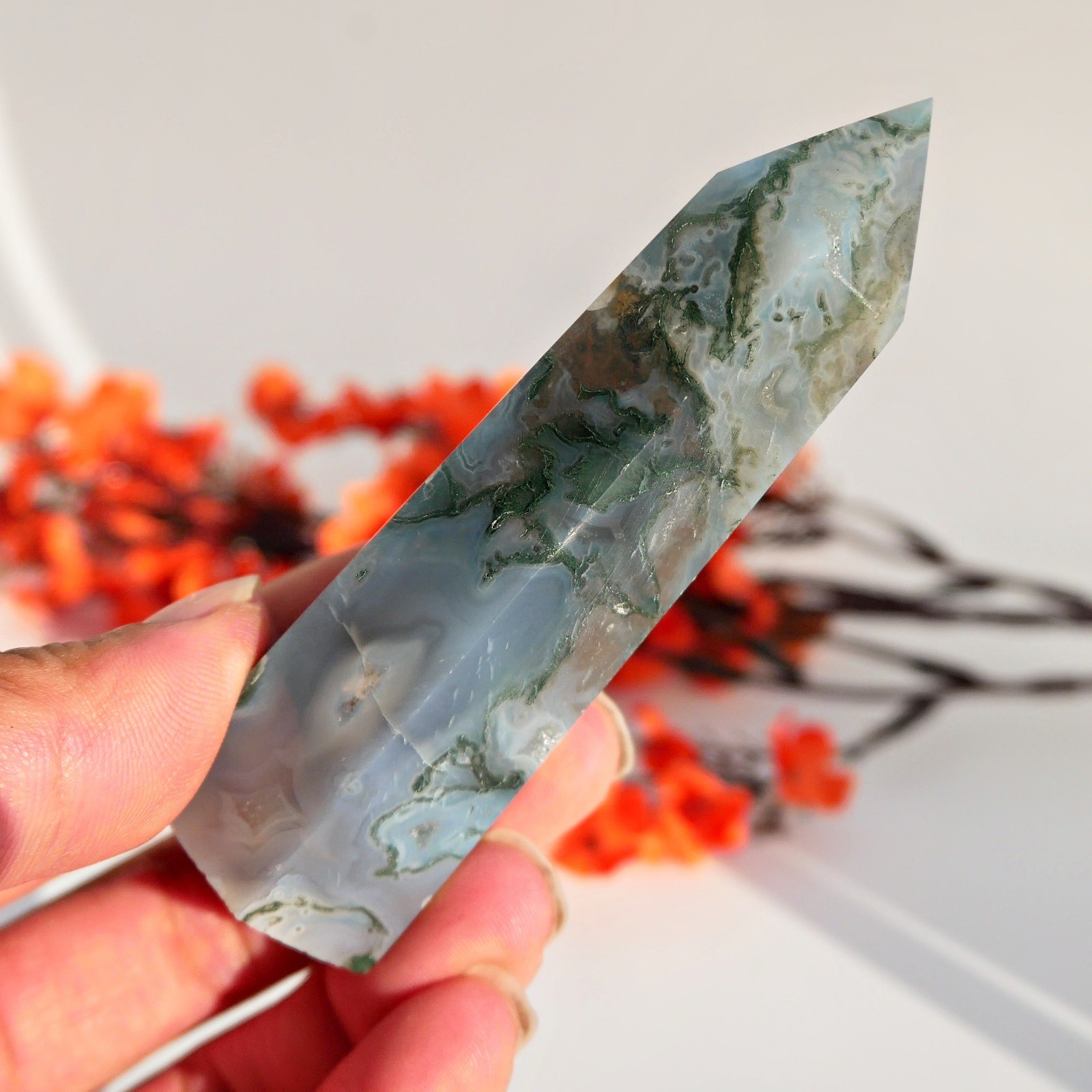 6X Taurus Birthstone Crystal Point Set Healing Stones Zodiac April May Birthday