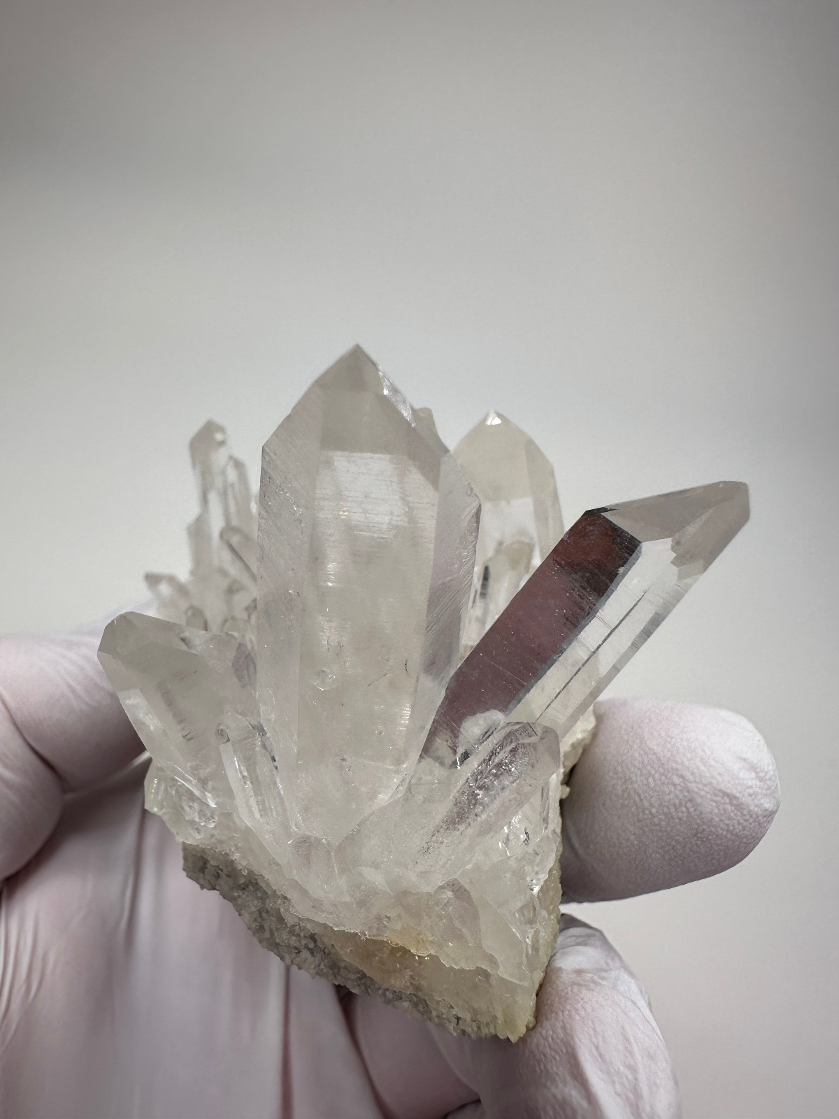 Top Quality Large Optical Clear Arkansas Quartz Crystal Cluster