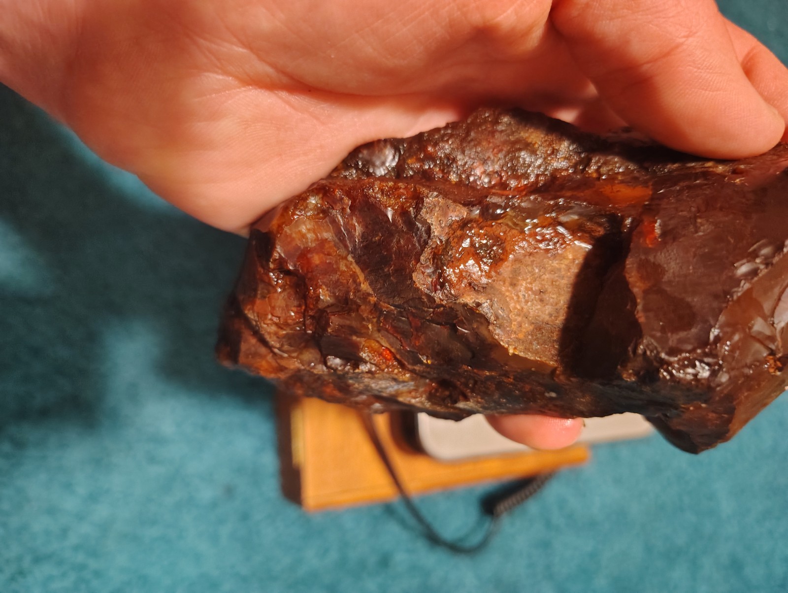 100% NATURAL Druzy Red Plume Agate/jasper/Quartz multi-color approx.6in 1lb 10oz