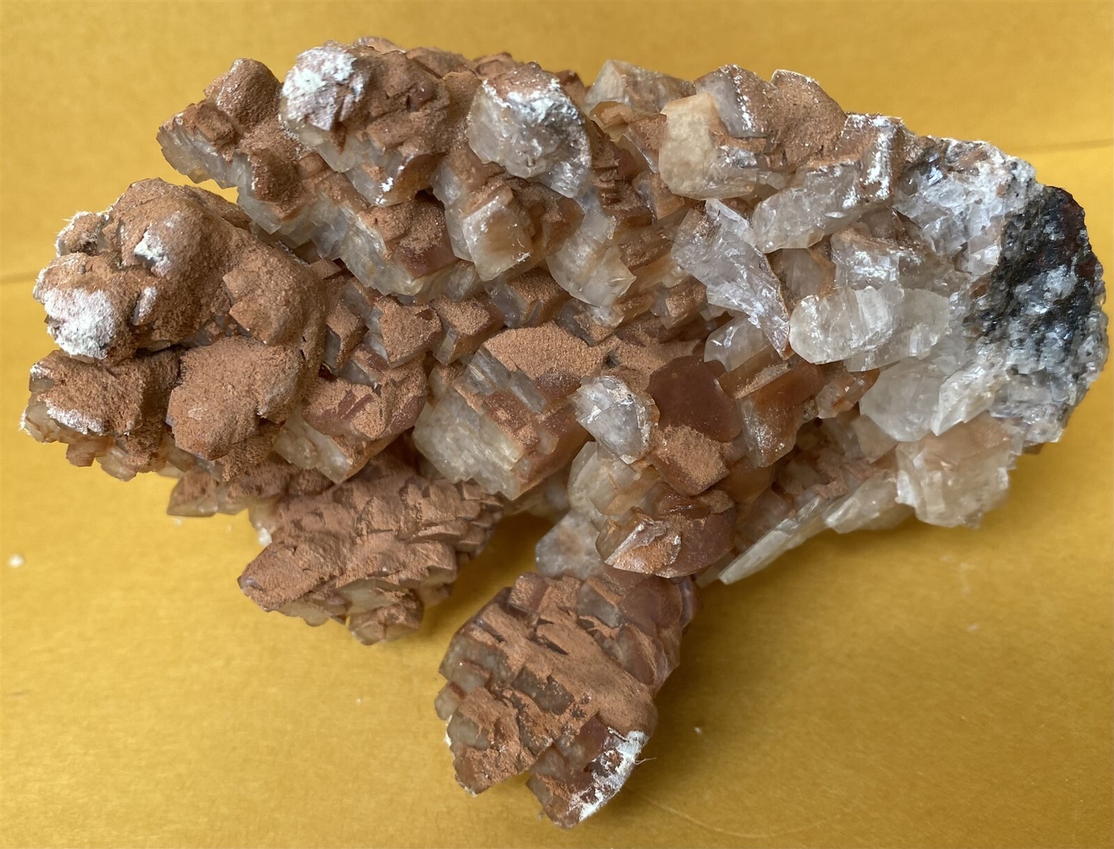 11 ounce Fluorite specimen 2 1/2″ tall, 3″ by 4 1/4″