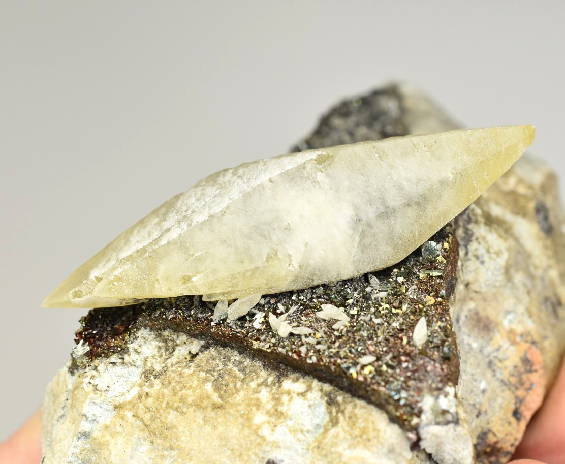 Calcite with Marcasite – Viburnum No. 29 Mine, Wasington Co., Missouri
