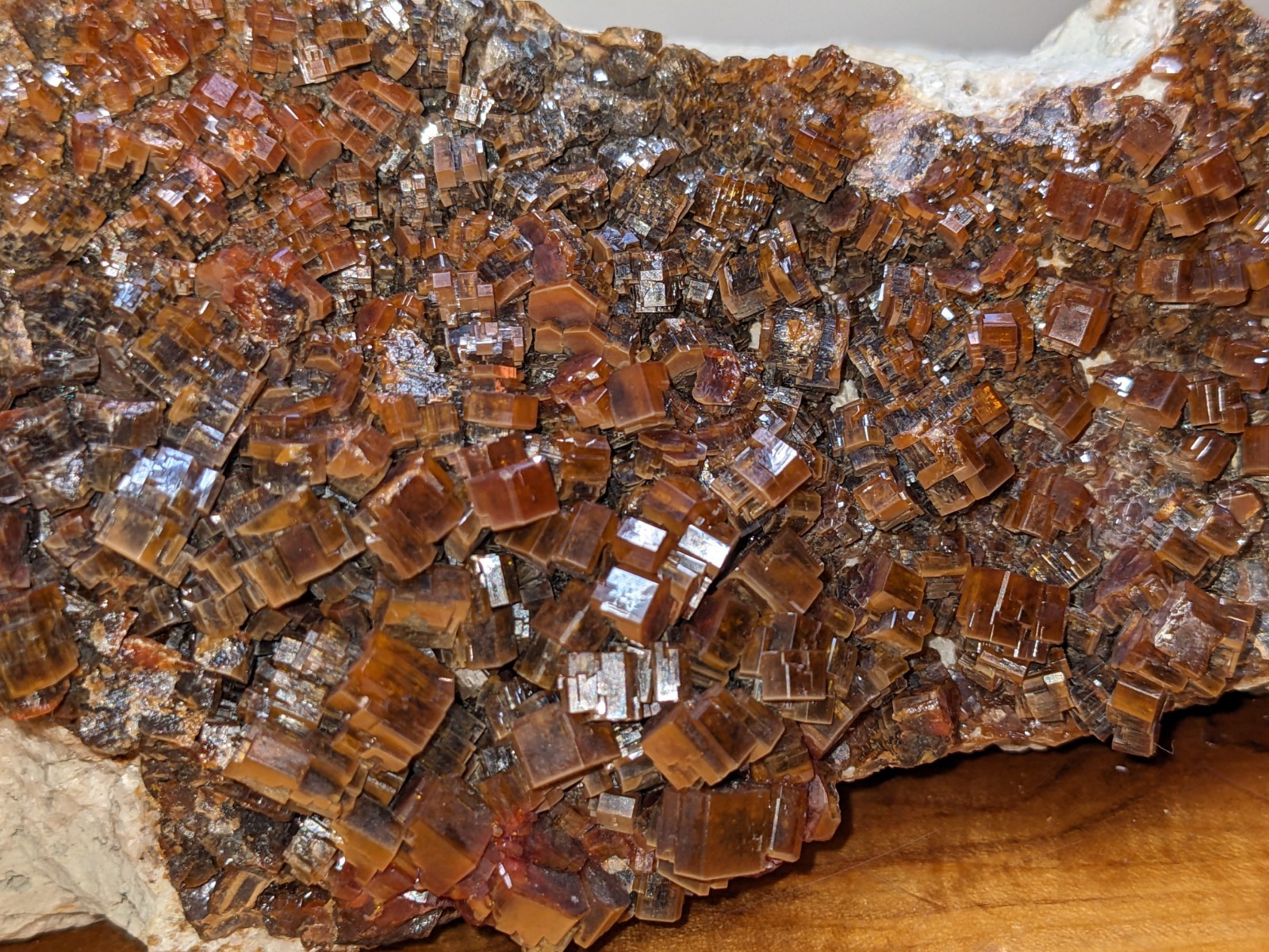Large Vanadinite 2lb 5oz Deep Cherry Red Displays Well Morocco
