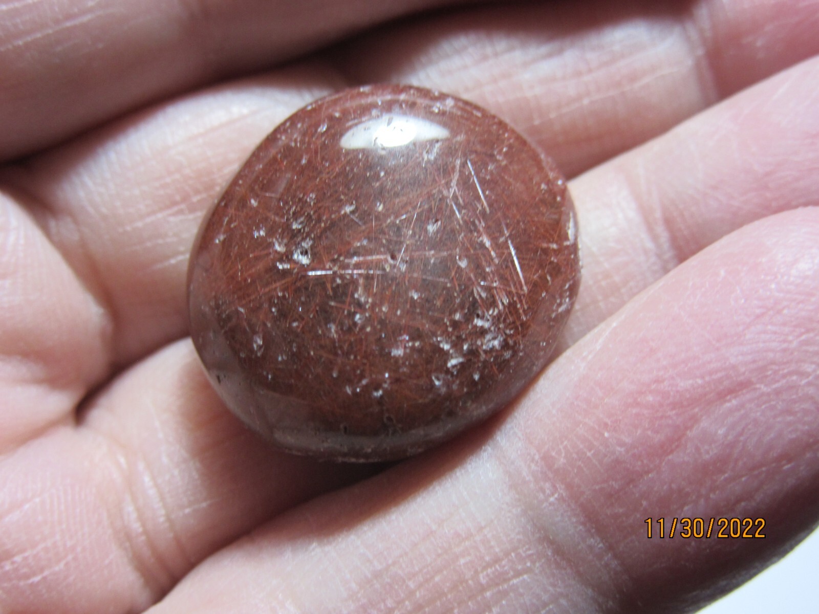 LEPIDOCROCITE Tumbled Mineral Polished Natural Quartz Crystal Reiki LTMS-2