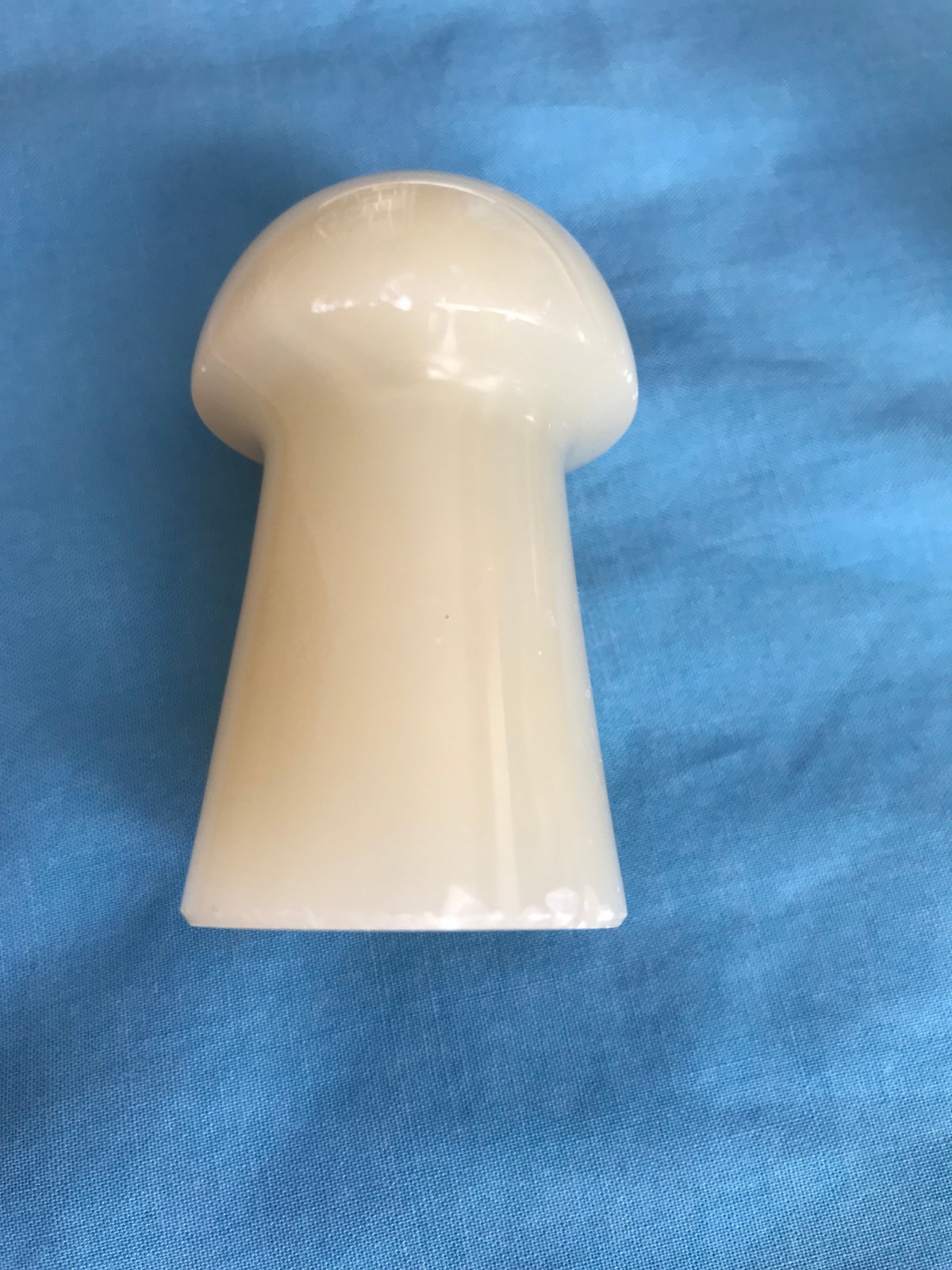 2 New 2-3/8” & 2-1/8″ Tall Green Onyx Fairy Garden Stone Mushrooms 8 oz. Total